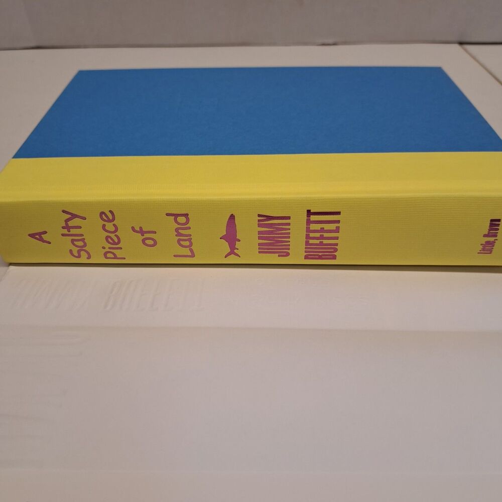 A Salty Piece of Land Jimmy Buffett First Edition Hardcover With CD - Picture 3 of 8